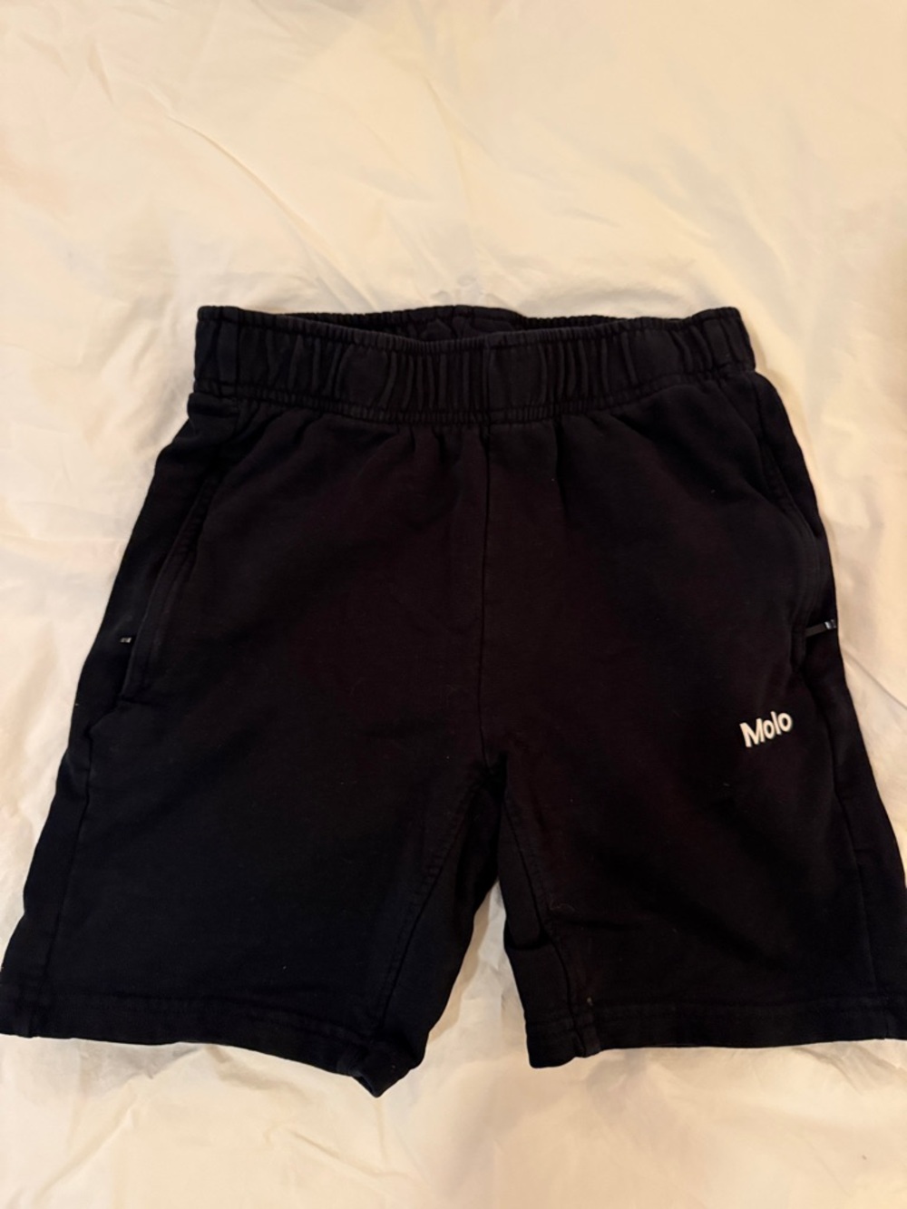 Molo Black Kids Athletic Shorts